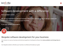 Tablet Screenshot of initforthe.com